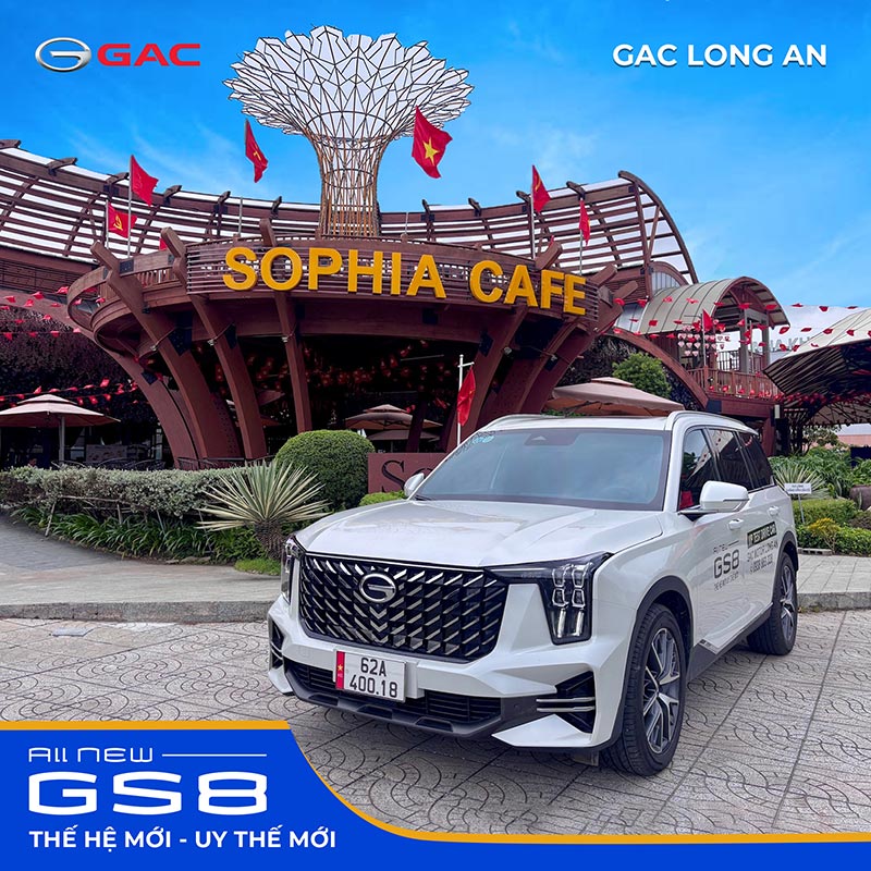 GAC GS8 màu trắng