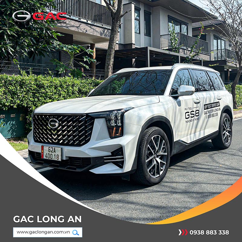 gac gs8 màu trắng