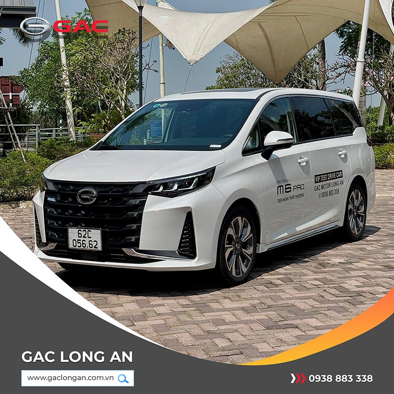 gac m6 pro gl màu trắng tại gac long an