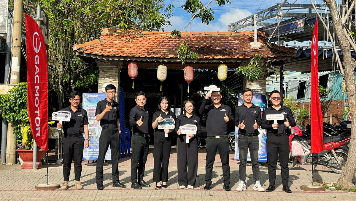 GAC Long An đã tổ chức thành công sự kiện lái thử tại Cafe Thảo Anh - Trảng Bàng, Tây Ninh. 