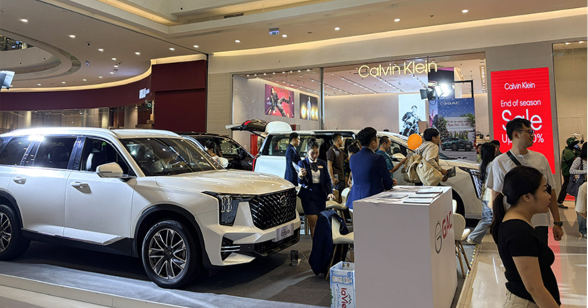 GAC LONG AN tham gia sự kiện trưng bày tại Cresent Mall GAC LONG AN tham gia sự kiện trưng bày tại Cresent Mall