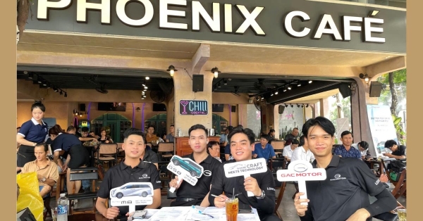 GAC MOTOR Long An đã tổ chứ Test Drive các dòng xe All-New M8, All-New GS8 và All-New M6 Pro tại Phoenix Cafe