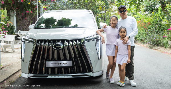 GAC M8 xe ô tô 7 chổ lý tưởng dành cho gia đình 