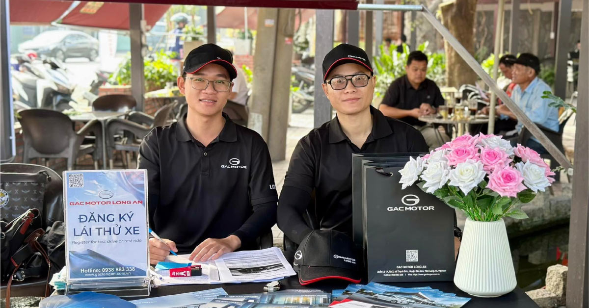 GAC MOTOR Long An đã tổ chức thành công buổi Test Drive tại Nắng Cafe ngày 11/01/2025